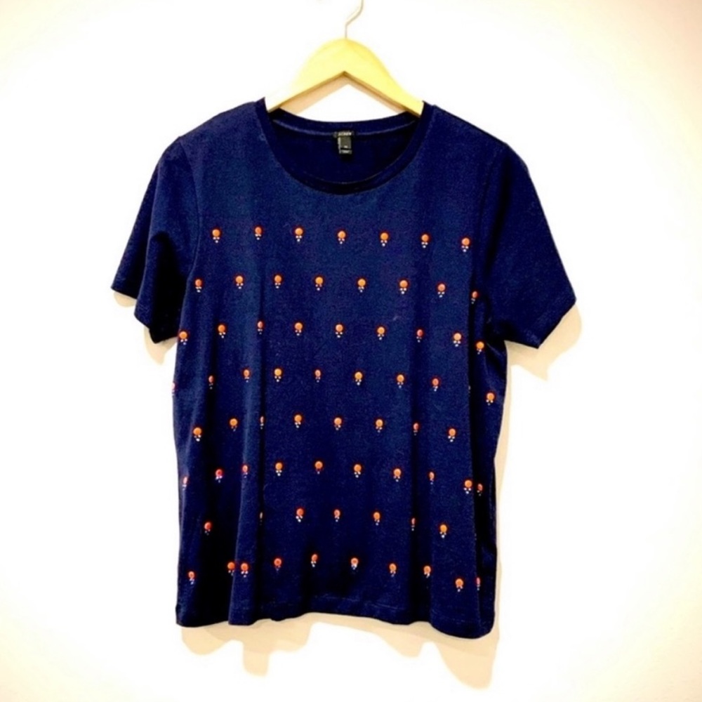 J. Crew Sequin Dot Embellished Top - Picture 2 of 9